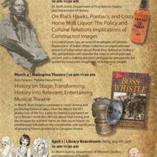 Spring 2011 Colloquium Series Poster