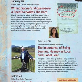 Spring 2018 Colloquium Series Poster